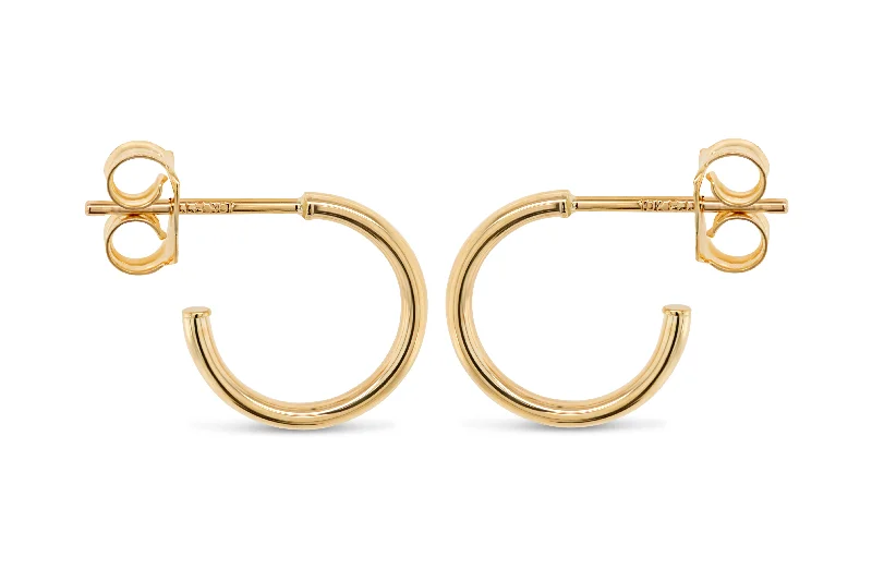 10kt Yellow Gold Hoop Earrings