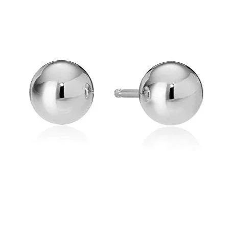 Sterling Silver 5MM Sterling Silver Ball Studs