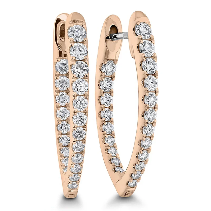 Imperial Diamond Hoops .75ctw approx.