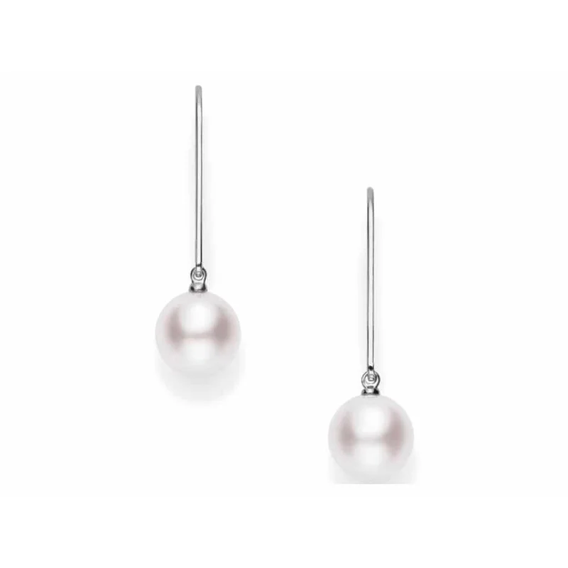 Pearl 18K White Gold Classic Earrings