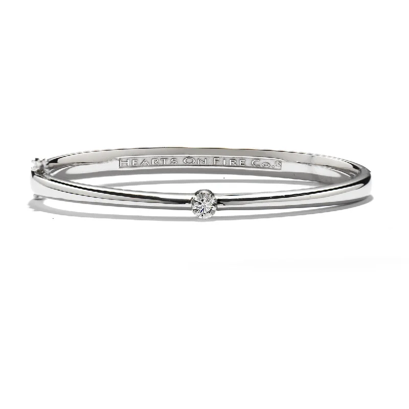 Solitude Diamond Bangle