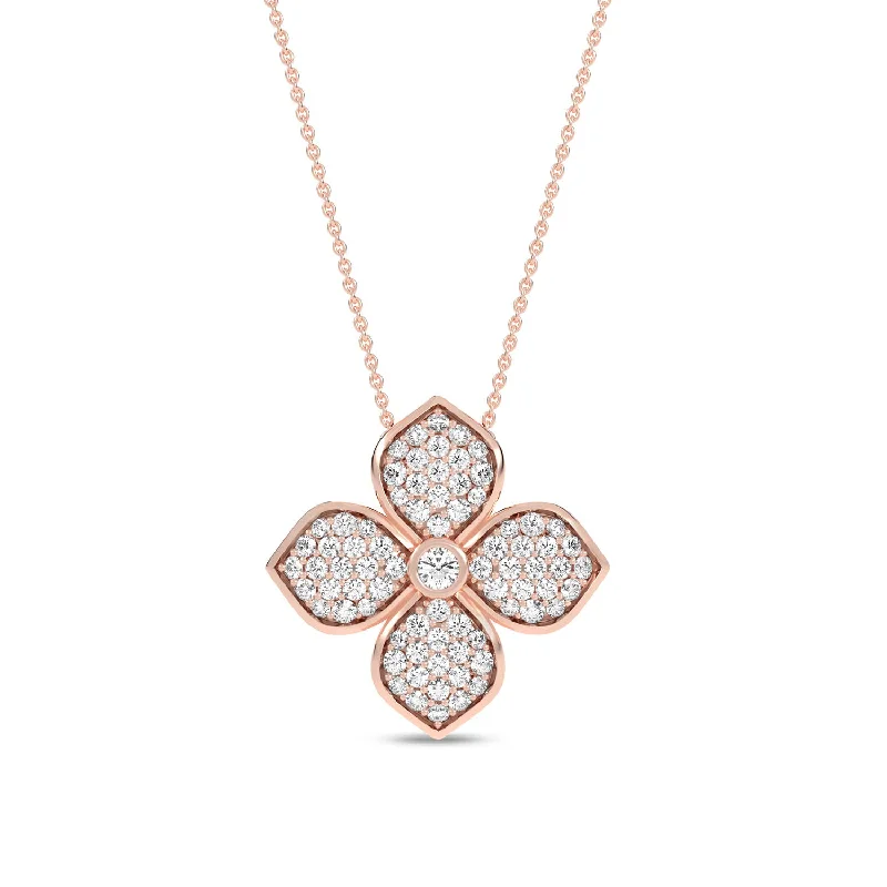 La Fleur Diamond Radiant Necklace