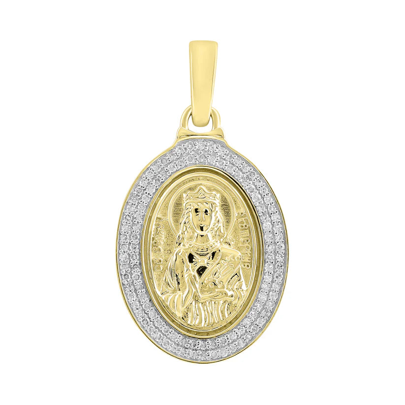 Diamond Santa Barbara Pendant (14K)